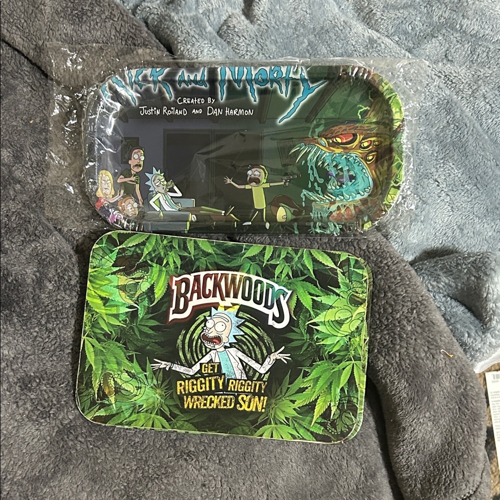 Backwoods Rolling Tray Set - Green